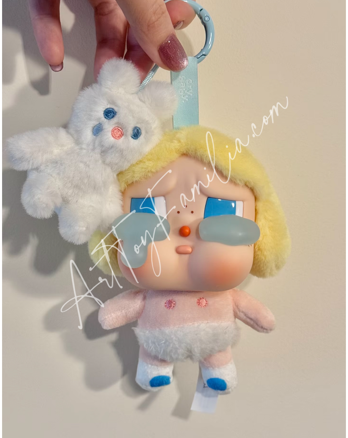 crybaby crying again vinyl plush pendant Baby Blond