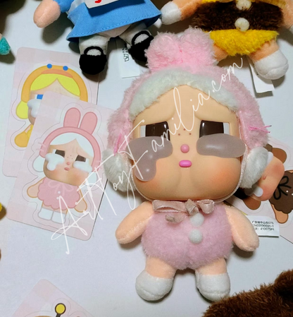 Crybaby Crying Again Vinyl Plush Pendant - 眼泪工厂搪胶毛绒