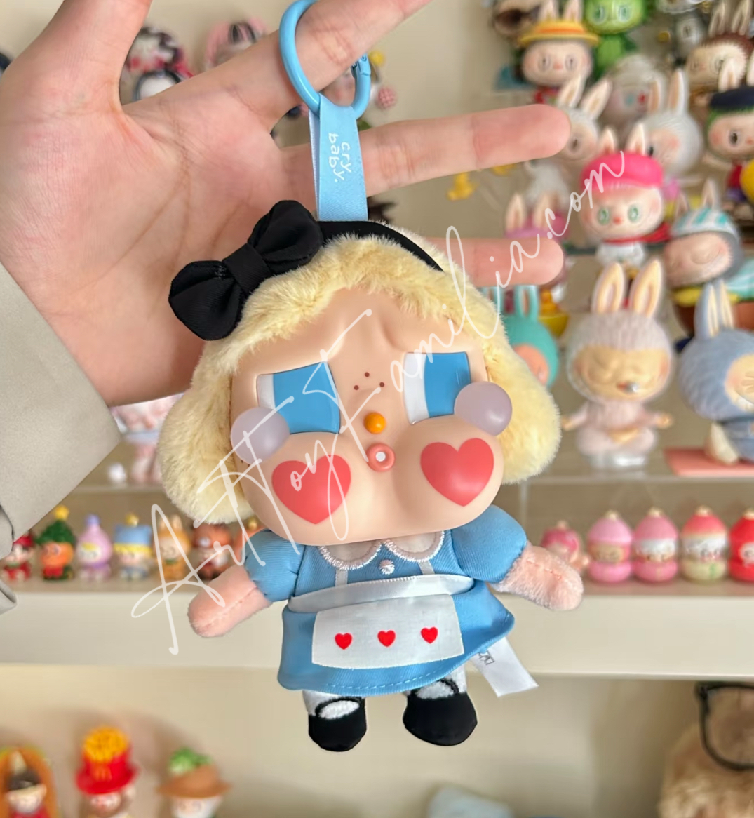 POP MART Crybaby Crying Again Vinyl Plush Pendant – Art Toy Familia POP MART Crybaby Crying Again Vinyl Plush Pendant – Art Toy Familia