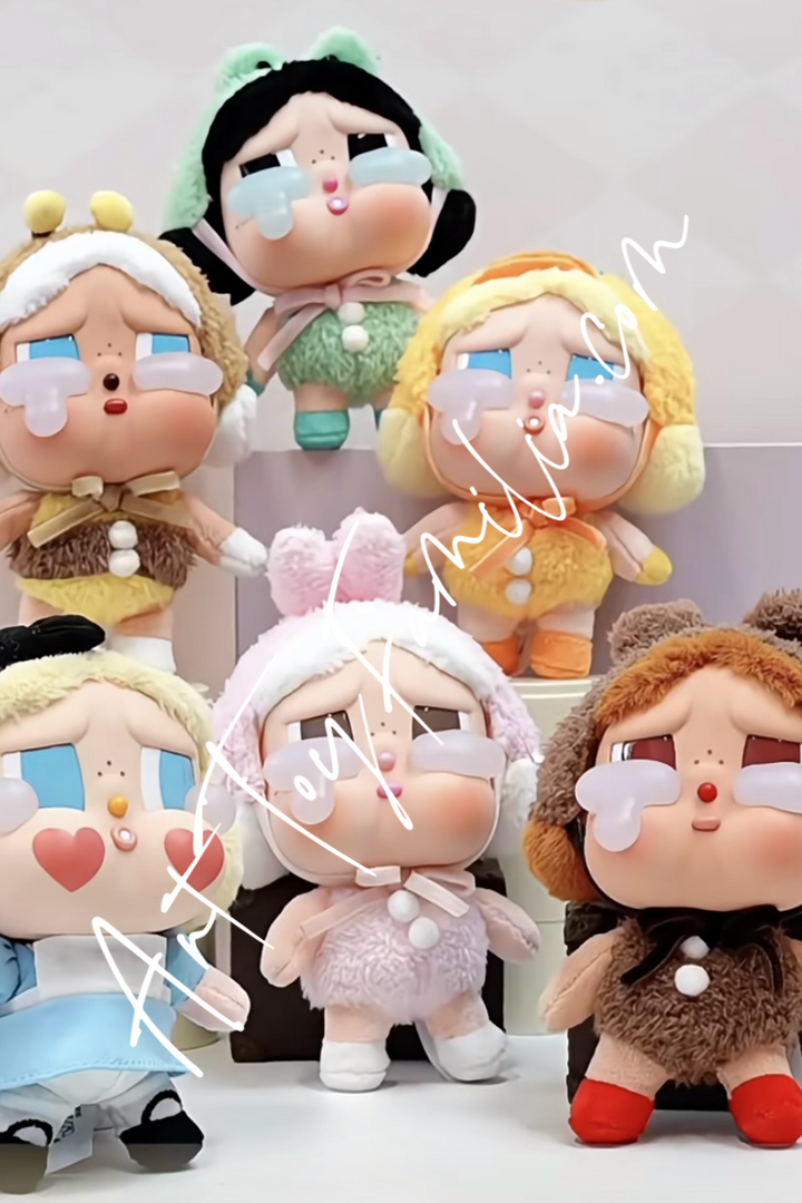 crybaby crying again vinyl plush pendant full set