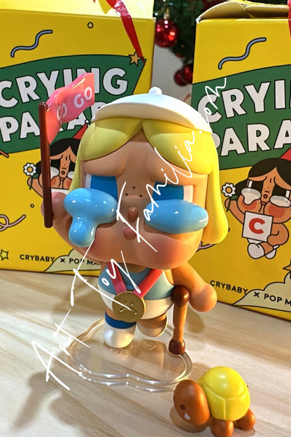 crybaby crying parade series blindbox popmart Keep Go Go