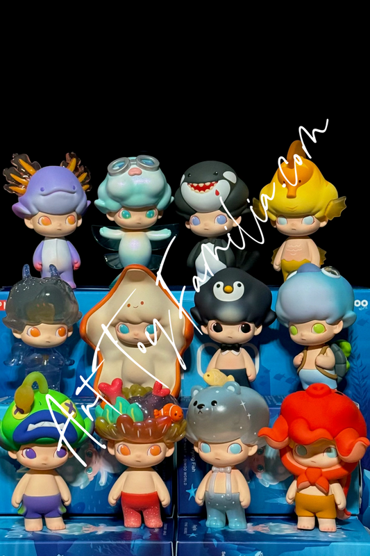 dimoo aquarium series full set popmart blind box