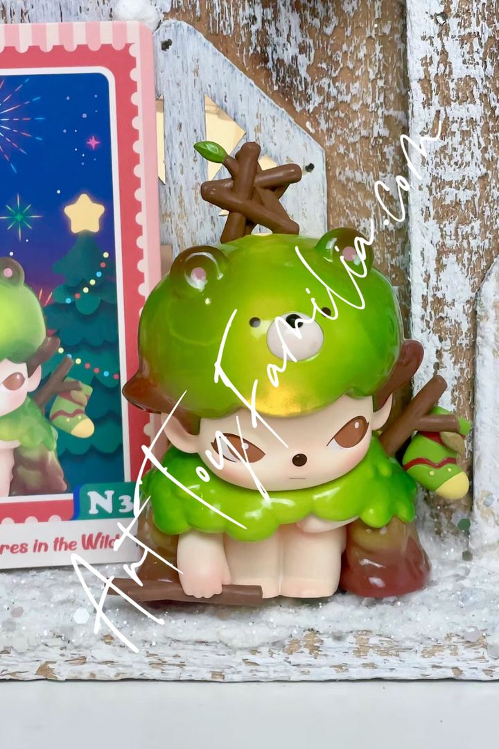 dimoo letter from snowman series treasures in the wild popmart