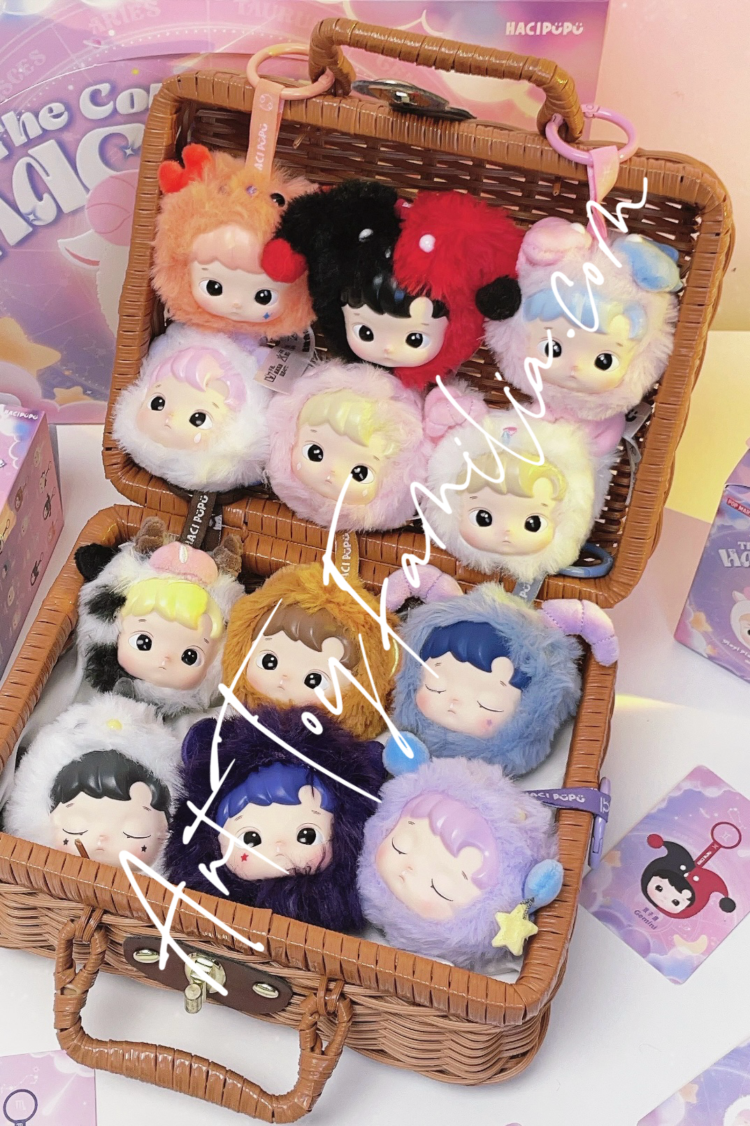 Hacipupu Constellation Series Vinyl Plush - 星座使者系列搪胶毛绒 Hacipupu Constellation Series Vinyl Plush - 星座使者系列搪胶毛绒