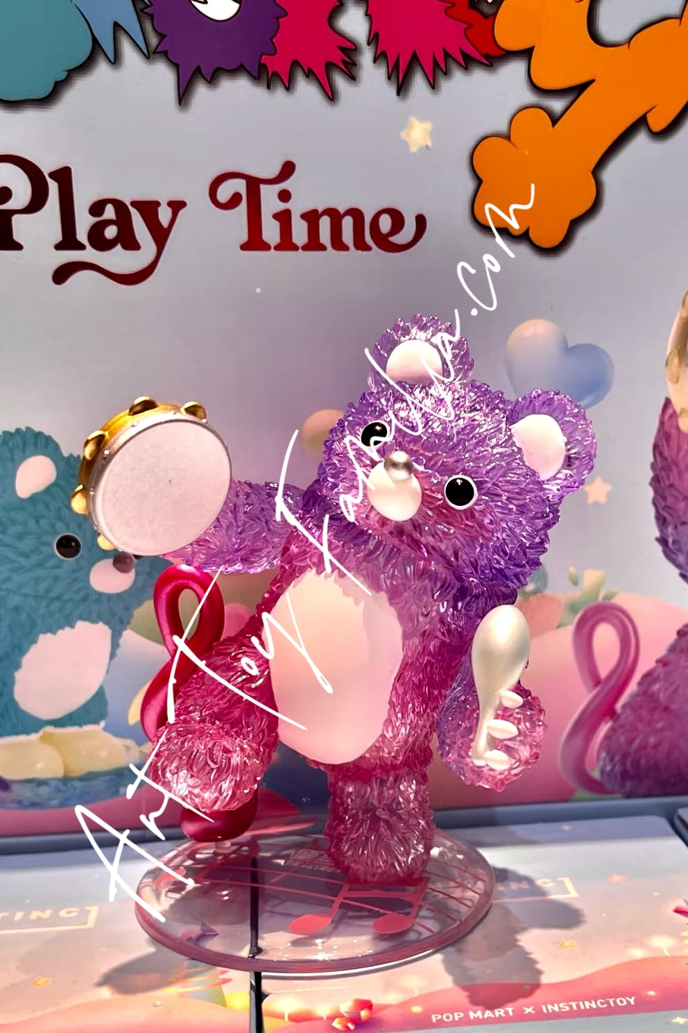 instinctoy muckey play time series Observation Monster Fluffy