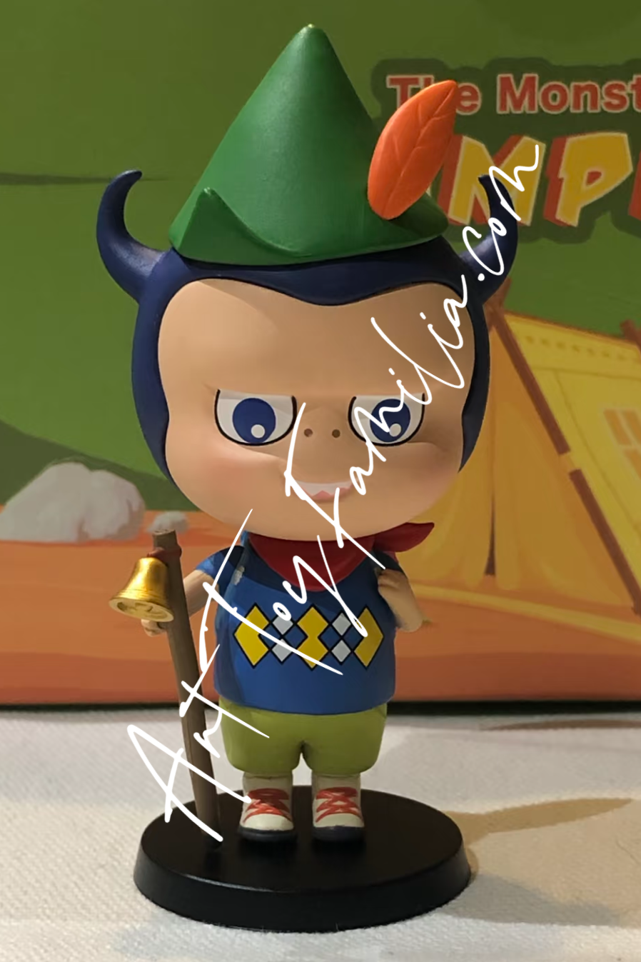 pop mart The Monsters Labubu Camping Series Hiking - 登山