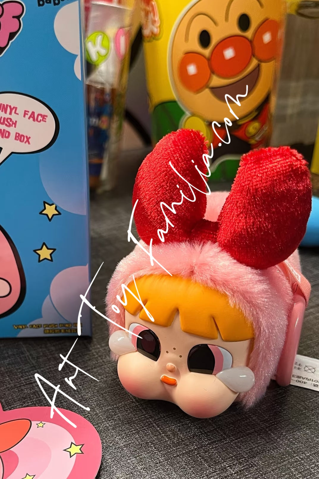 pop mart crybaby ppg sad club series plush doll keychain 糖胶脸毛绒盲盒 Blossoms   花花