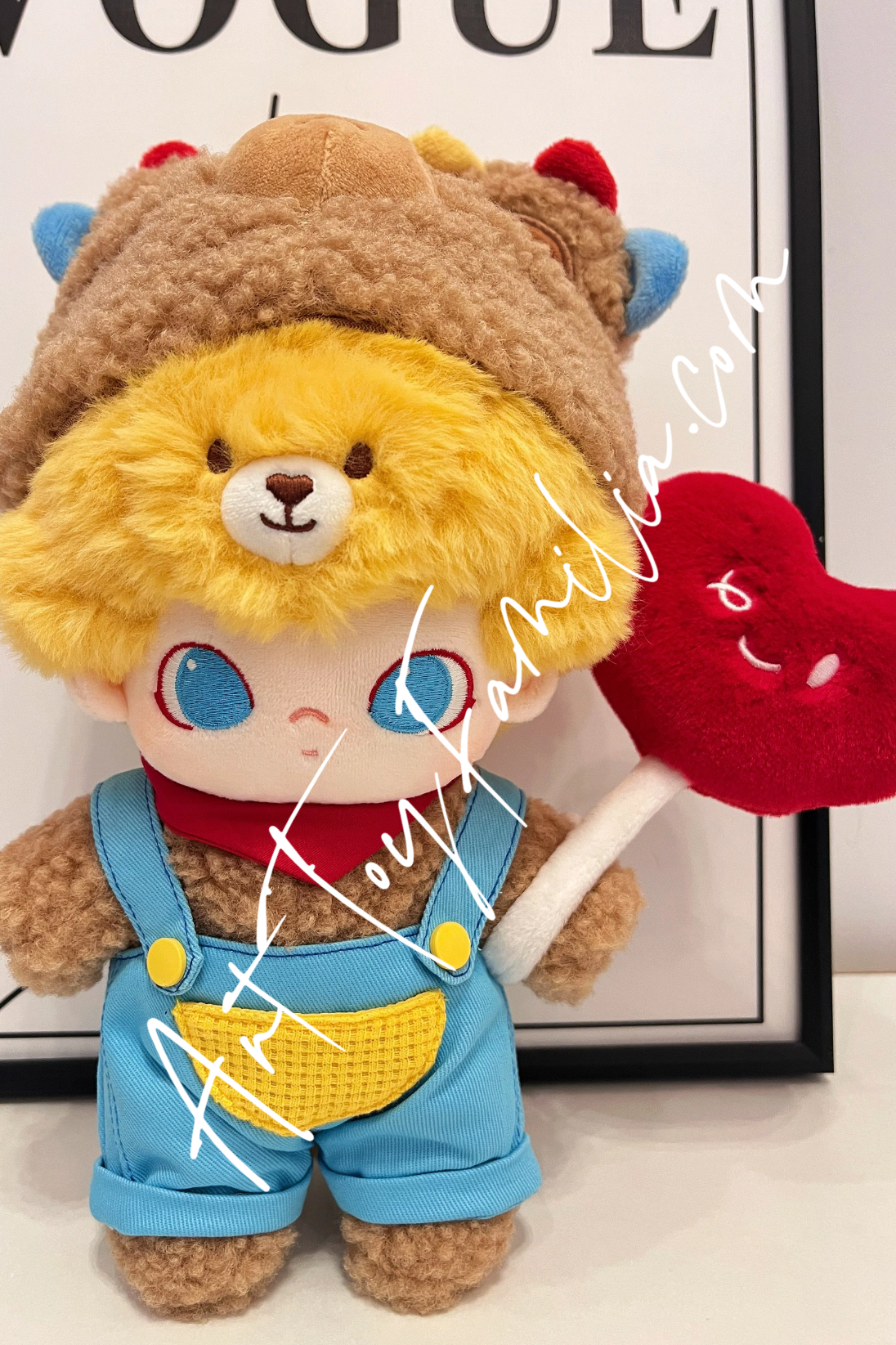 pop mart dimoo dating series 20cm cotton doll 