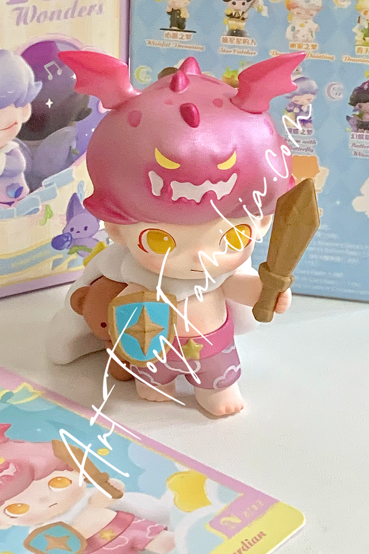 pop mart dimoo weaving wonders figurines Bear Guardian - 小熊守护者