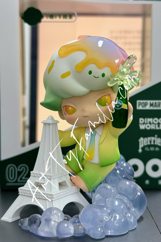 pop mart dimoo x perrier paris romantic artist 巴黎浪漫艺术家 