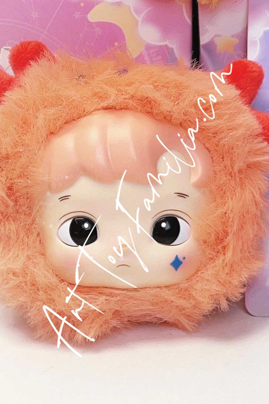 pop mart hacipupu constellation series vinyl plush Cancer - 巨蟹座