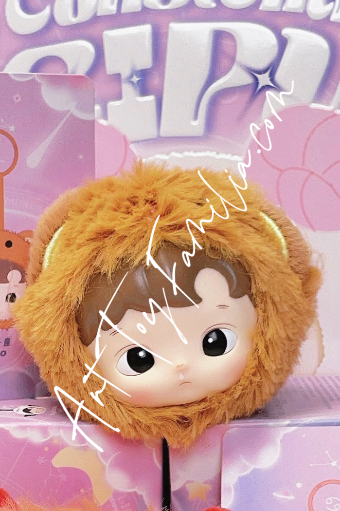 pop mart hacipupu constellation series vinyl plush Leo - 狮子座