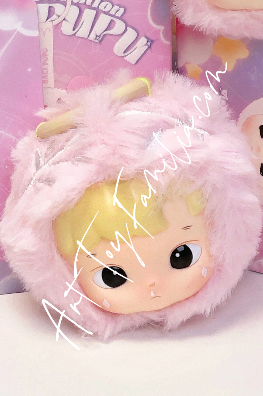 pop mart hacipupu constellation series vinyl plush Virgo - 处女座