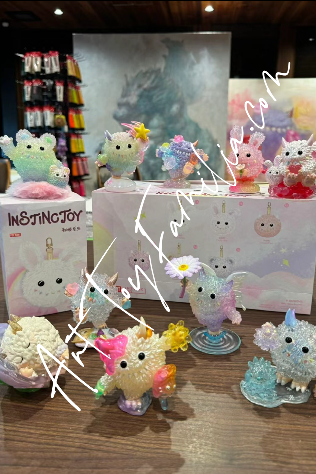 popmart instinctoy monster fluffy fantasy fantasy series full set