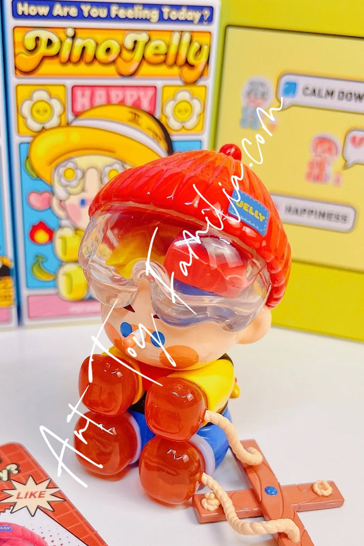 pop mart pino jelly how are you feeling today series Constrained - 束缚