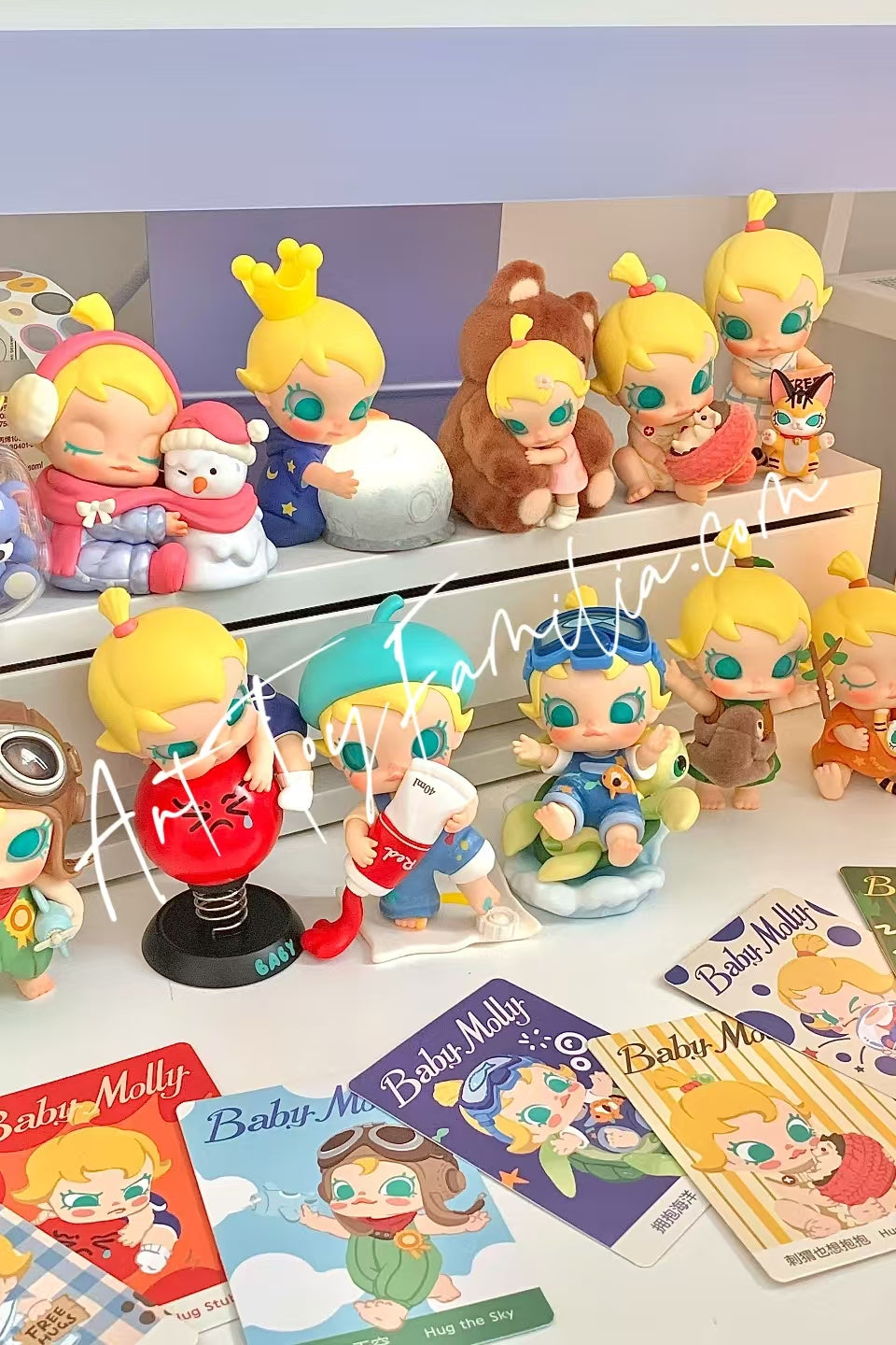 popmart Baby Molly My Huggable Discovery Series Figures Full set 
