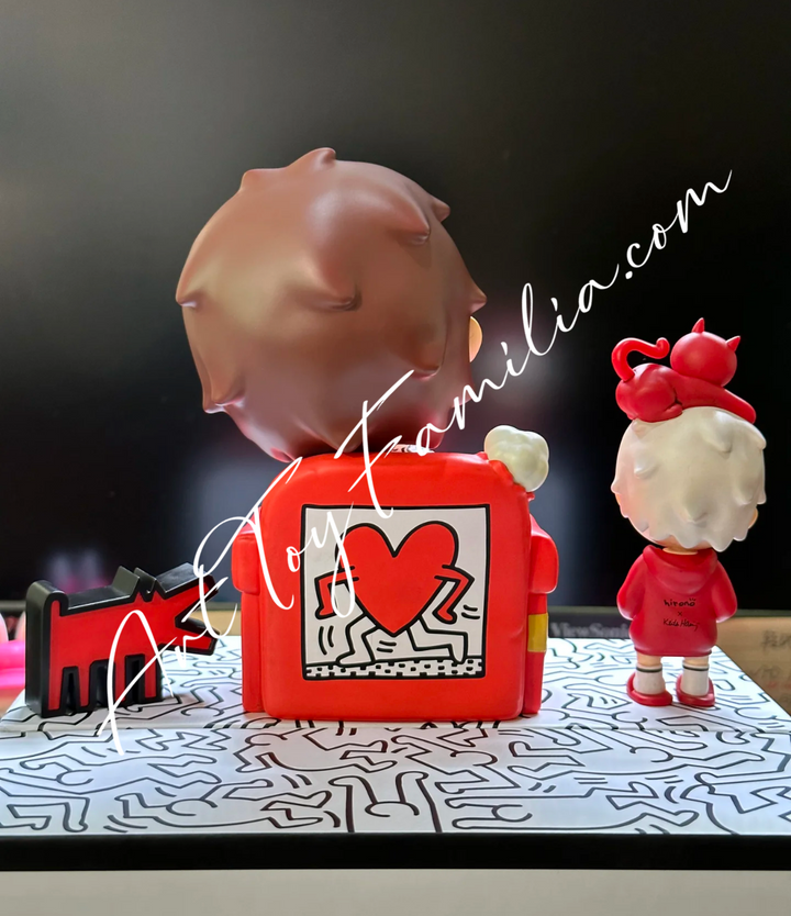 popmart Hirono x Keith Haring Figurine (old hirono)