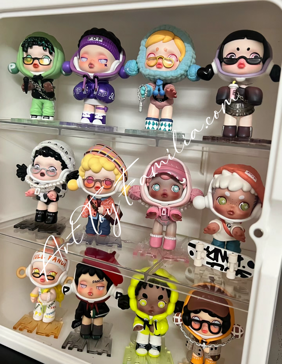 注目のブランド – 熊喵热潮系列 - Series Hypepanda Skullpanda Art Familia Toy ゲームキャラクター