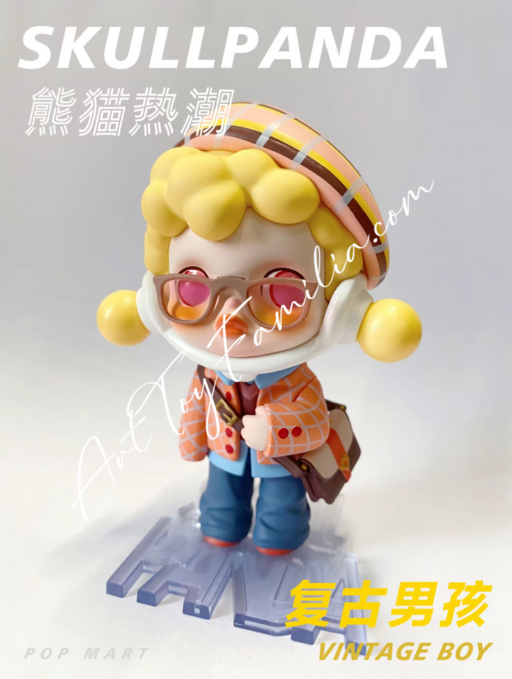 popmart Skullpanda Hypepanda Vintage Boy