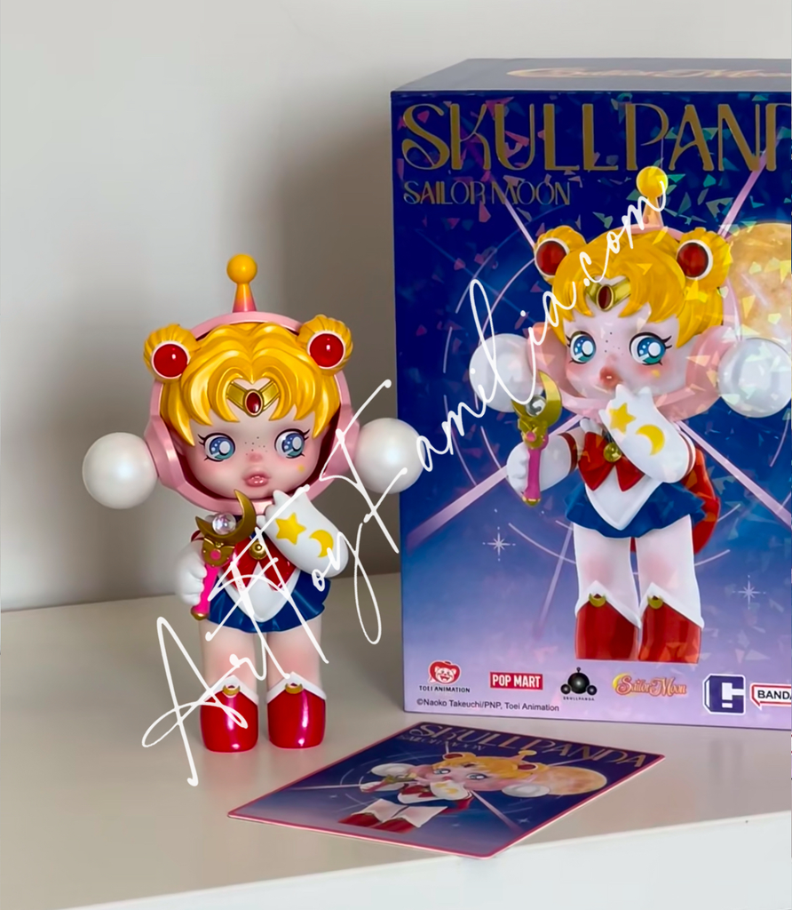 Skullpanda X Sailor Moon Figure | POP MART – Art Toy Familia Skullpanda X Sailor Moon Figure | POP MART – Art Toy Familia