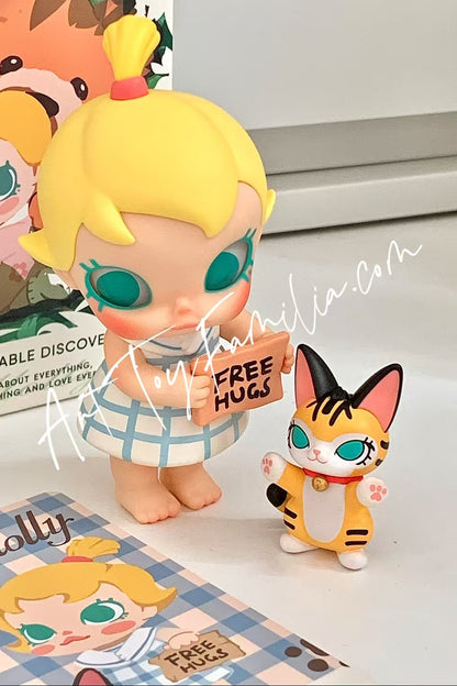 popmart baby Molly My Huggable Discovery Series Figures A Free Hug