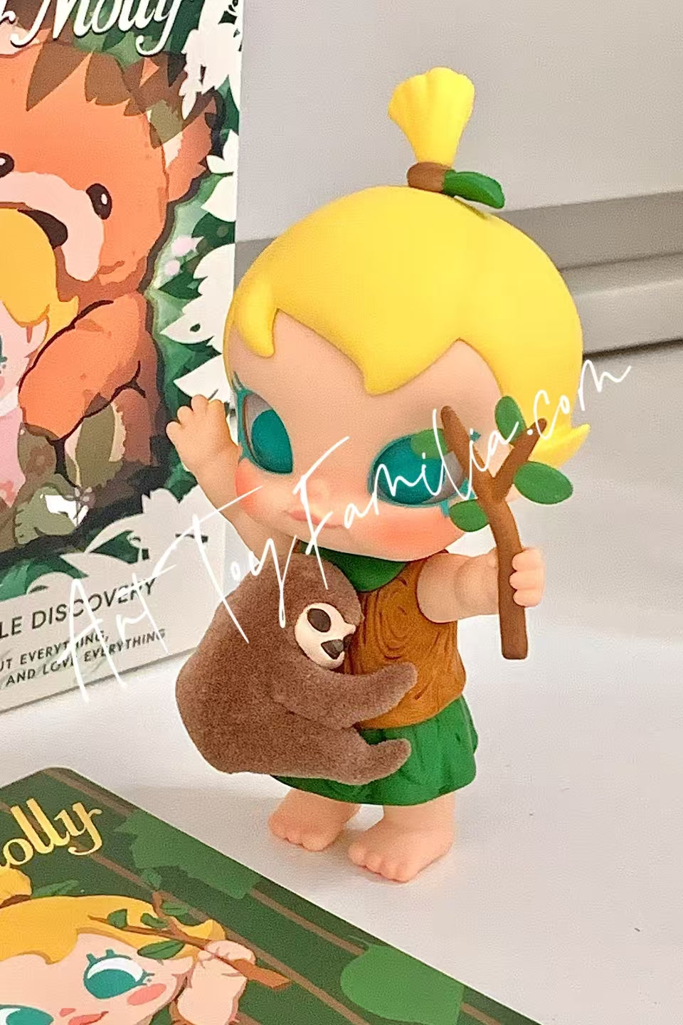 popmart baby Molly My Huggable Discovery Series Figures Hug the Nature