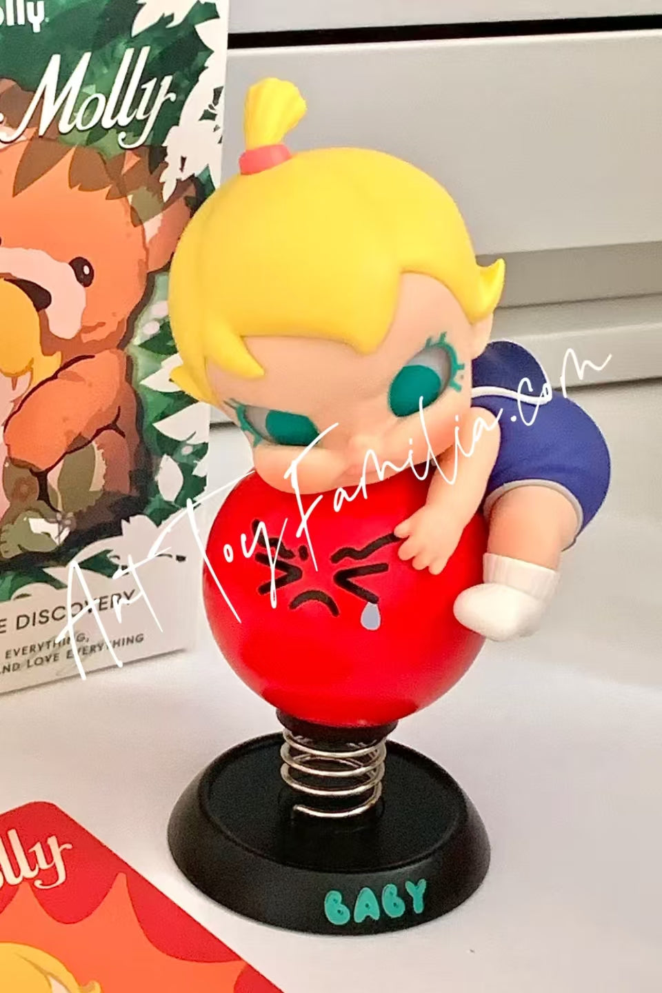 popmart baby Molly My Huggable Discovery Series Figures Stubbornness
