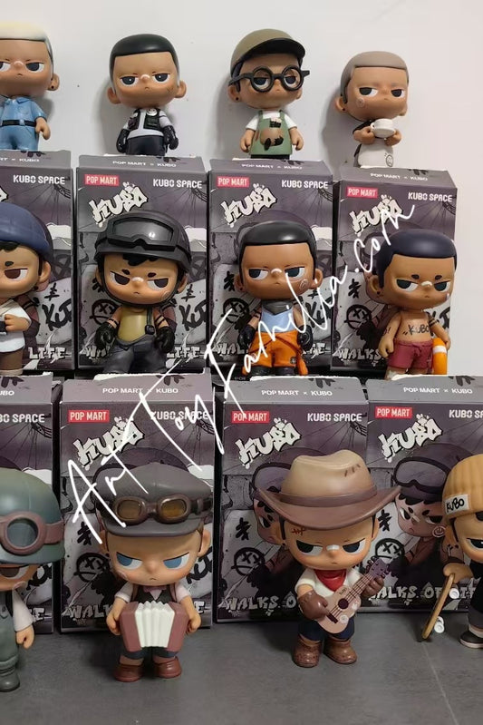 popmart blindbox kubo walks of life kubo  full set  