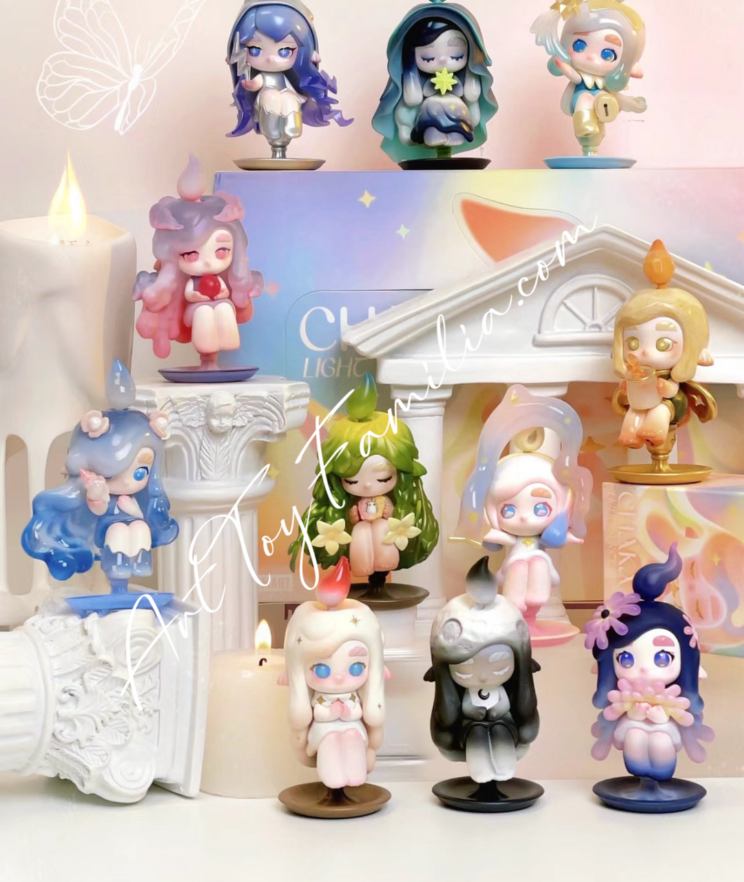 popmart chaka light sprite full set