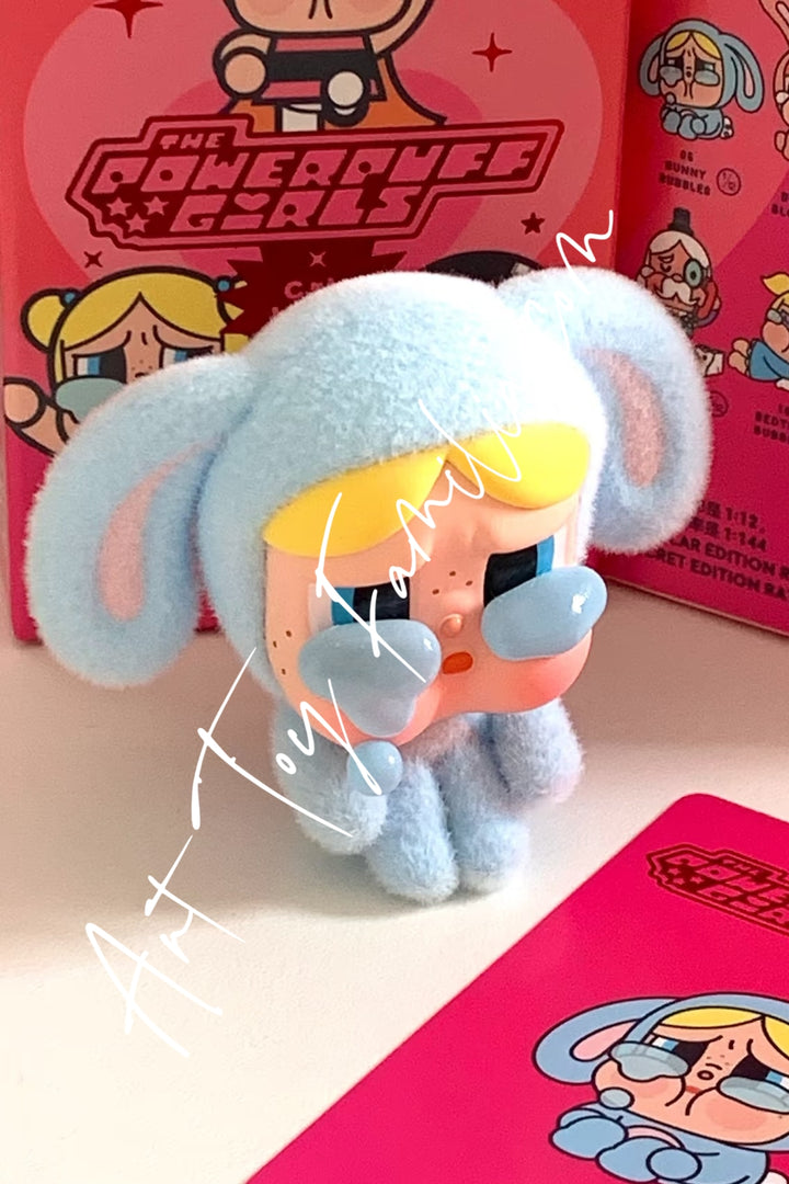 popmart crybaby the powerpuff girls series bunny bubbles