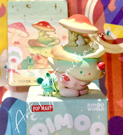 popmart dimoo by your side imaginary encounter (secret SSR card)