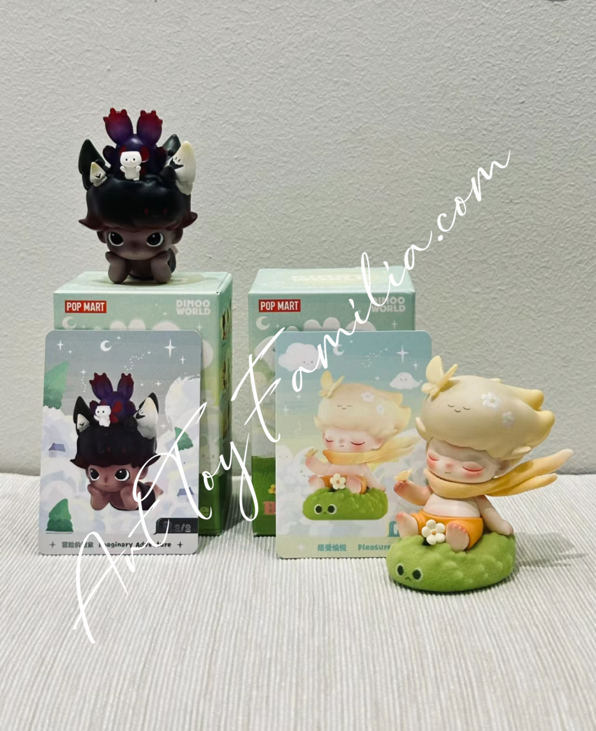 popmart dimoo by your side imaginary encounter (secret) and imaginary adventure (secret)