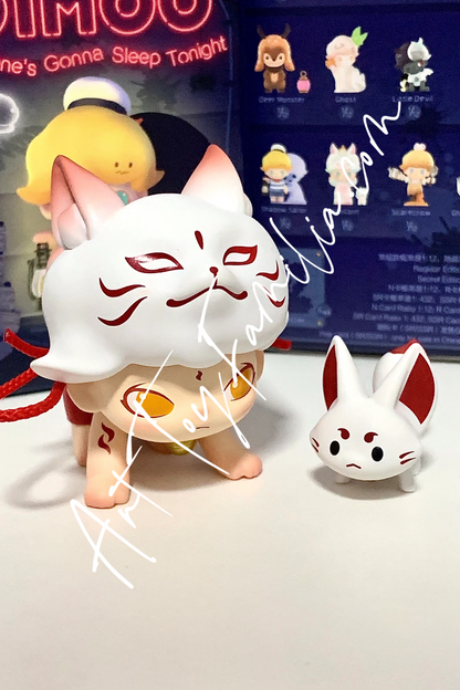 popmart dimoo no ones gonna sleep tonight series Fox Spirit