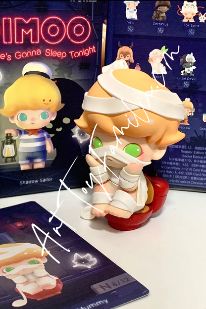 popmart dimoo no ones gonna sleep tonight series Mummy