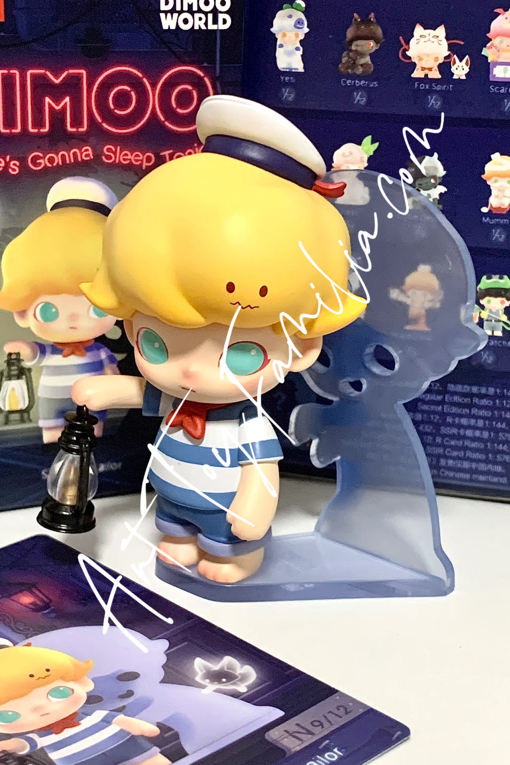 popmart dimoo no ones gonna sleep tonight series Shadow Sailor