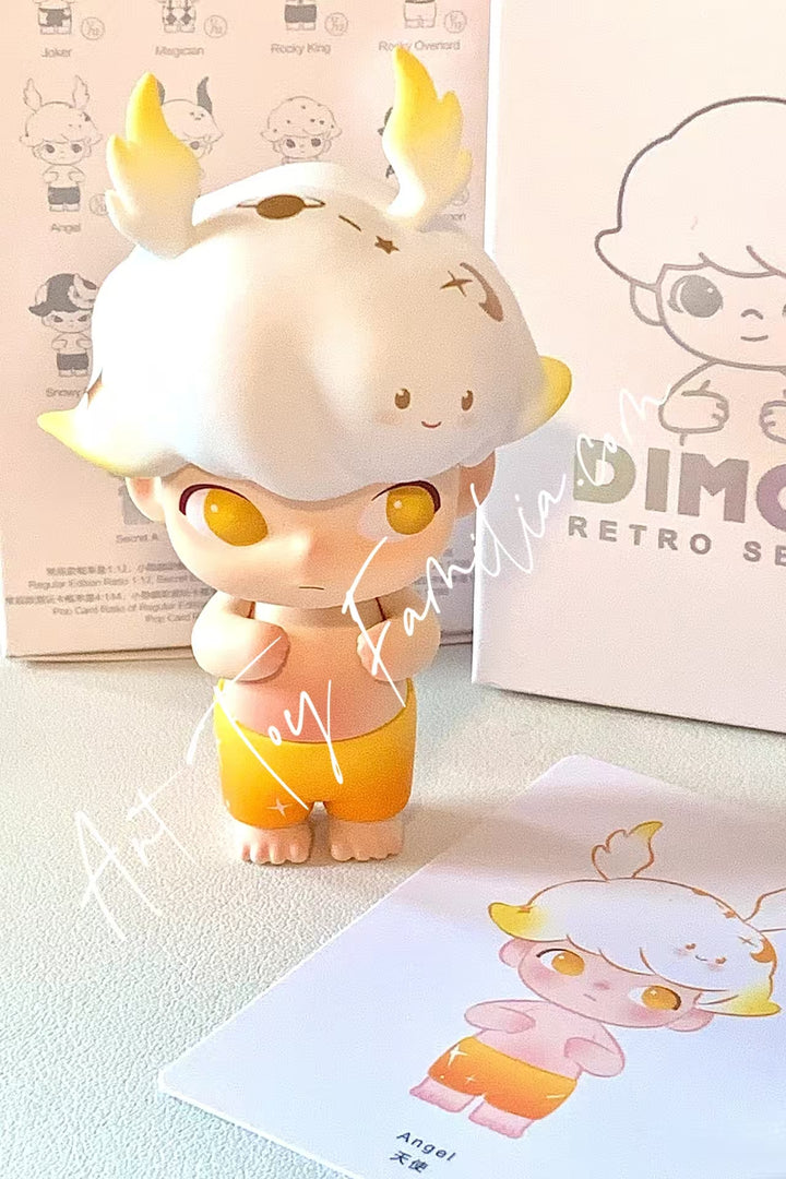 popmart dimoo retro series Angel