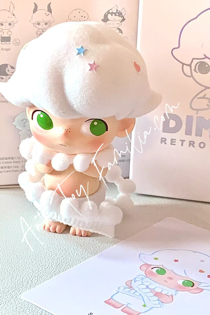 popmart dimoo retro series Snowball