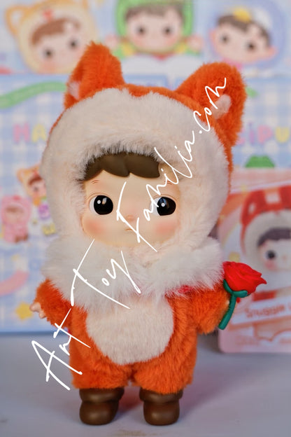 popmart hacipupu snuggle with you series charming fox