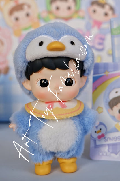 popmart hacipupu snuggle with you series quirky penguin