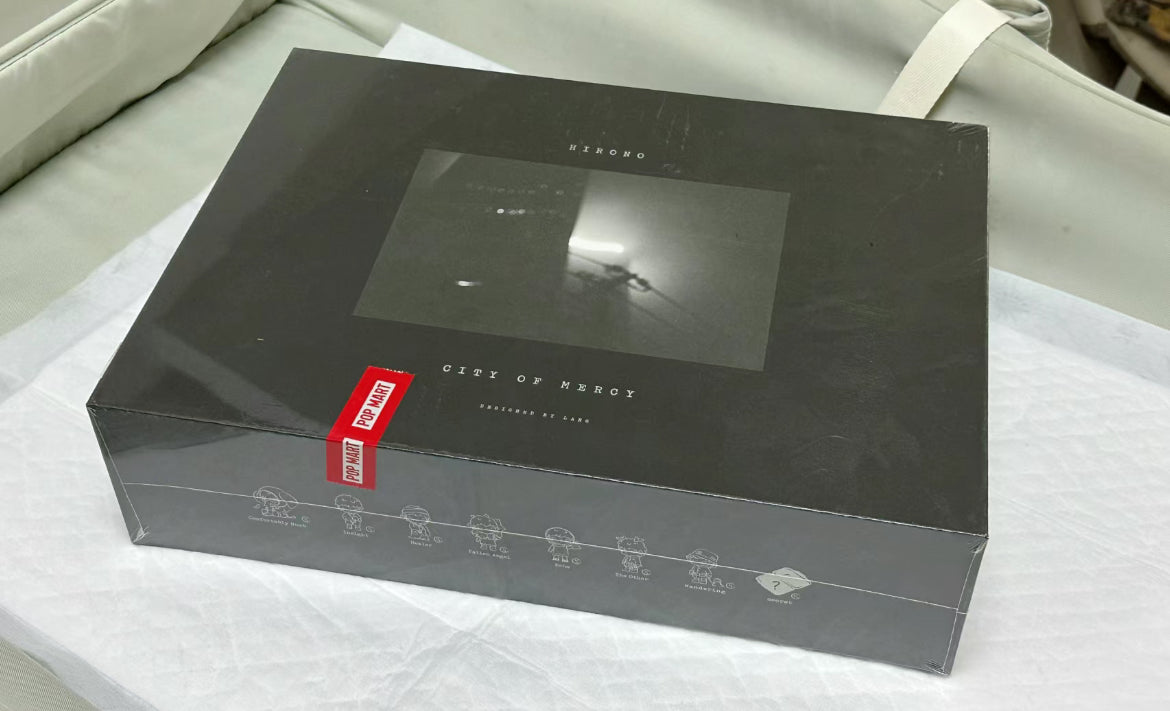 popmart hirono city of mercy wandering gift box version