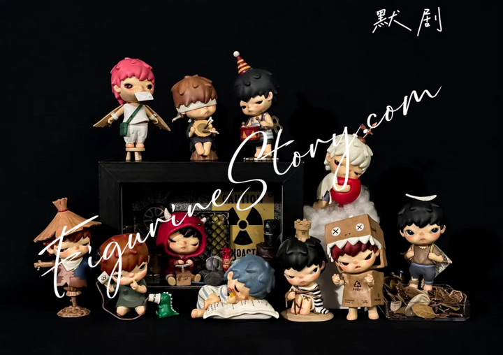 popmart hirono mime fullset