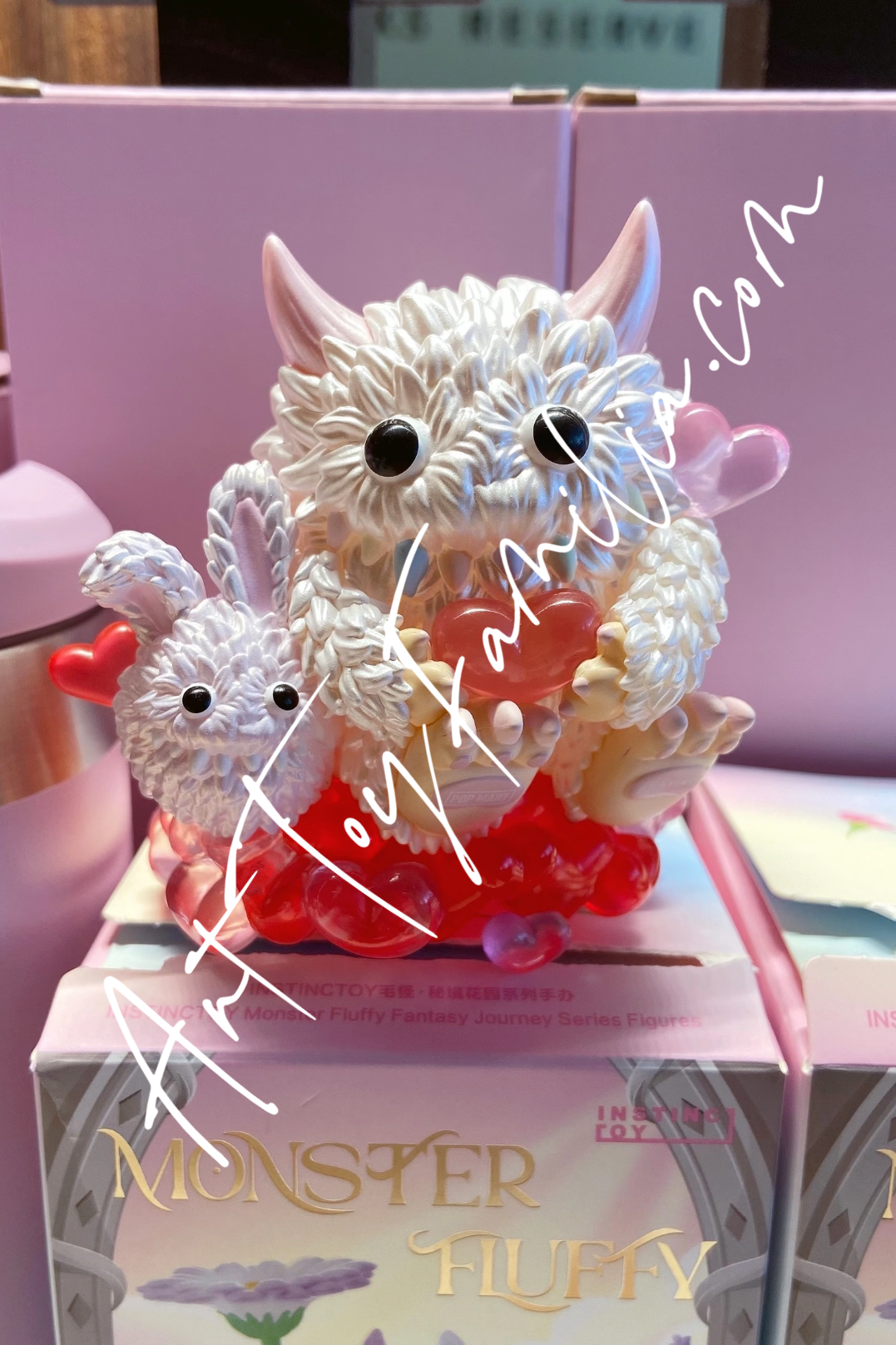popmart instinctoy monster fluffy fantasy journey series playtime charming