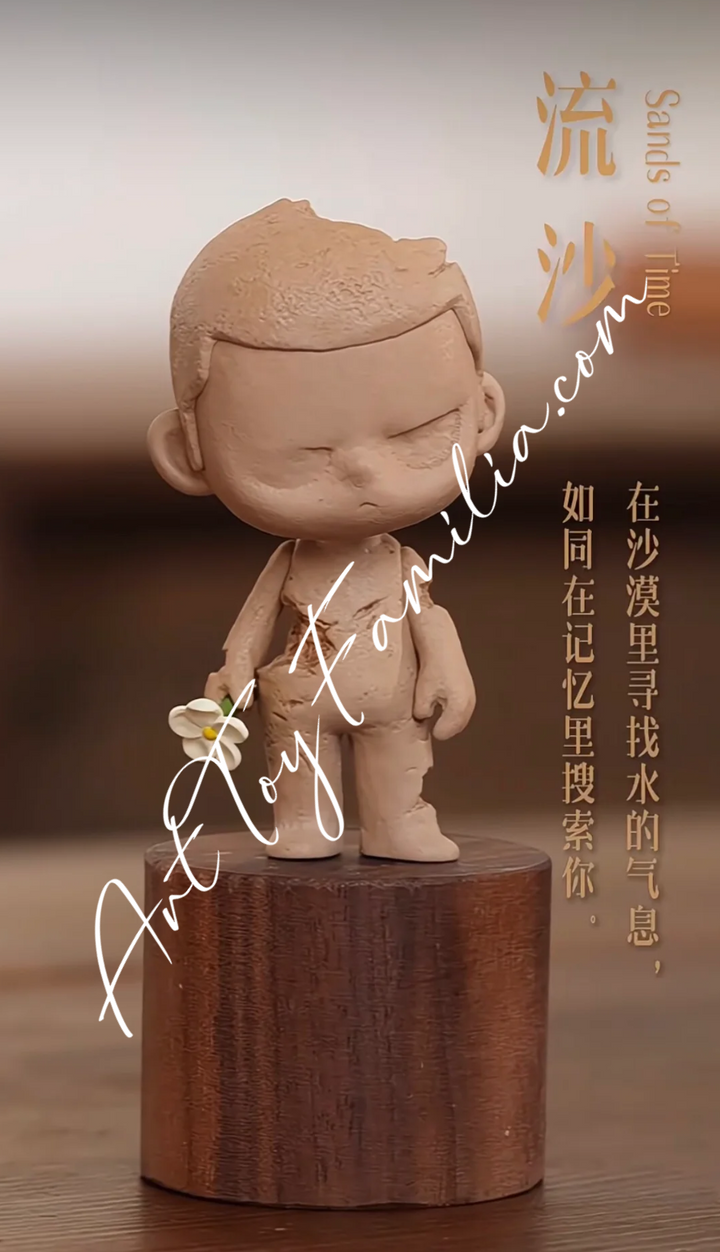 popmart kubo breathing in Sands of Time