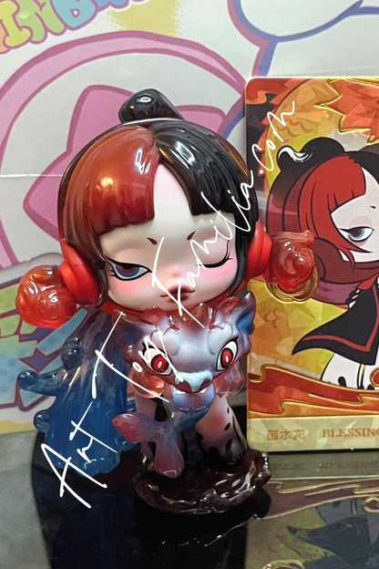 popmart loong presents the treasure series blessing spirit loong