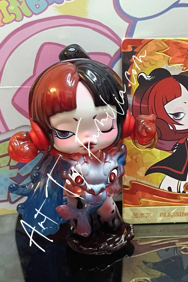 popmart loong presents the treasure series blessing spirit loong