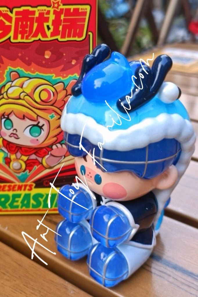 popmart loong presents the treasure series bling bling loong