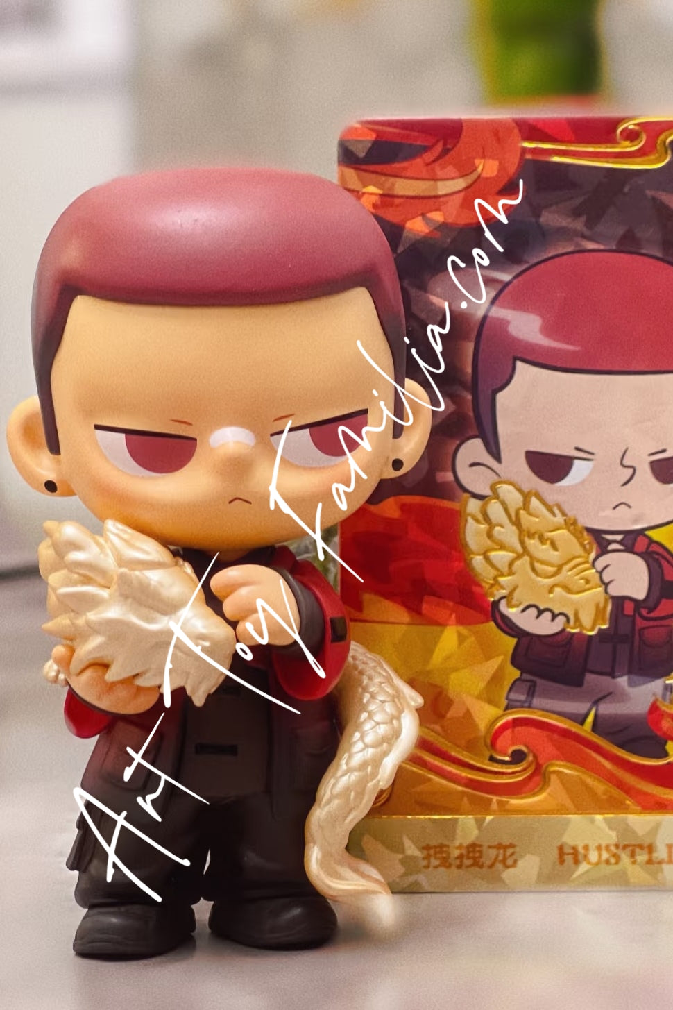 popmart loong presents the treasure series hustle loong 
