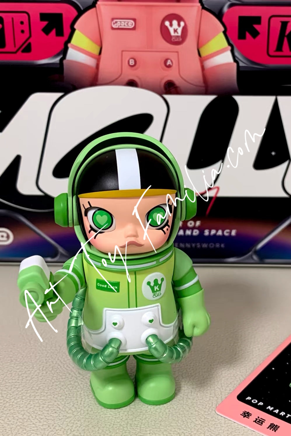 popmart mega space molly 100 series 3 GOODLUCK BEAR  幸运熊