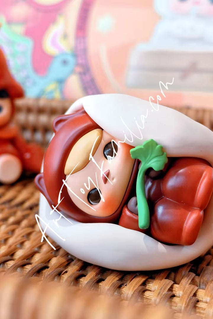 popmart pucky the feast series figures Chinese Hamburger