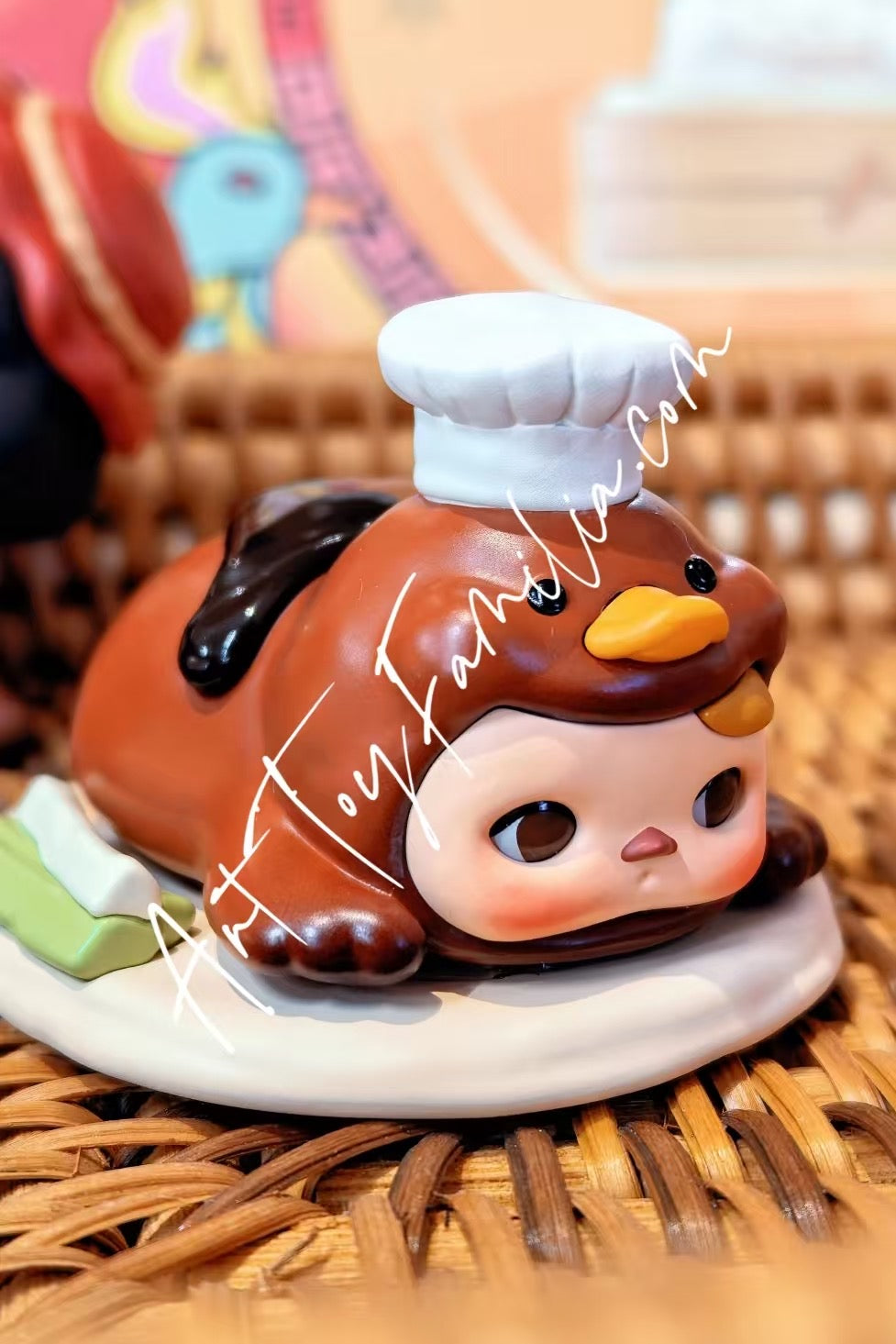 popmart pucky the feast series figures roast duck